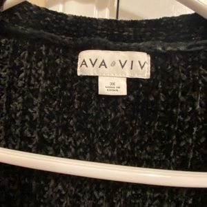 Women’s Ava Viv Chenille Long Cardigan